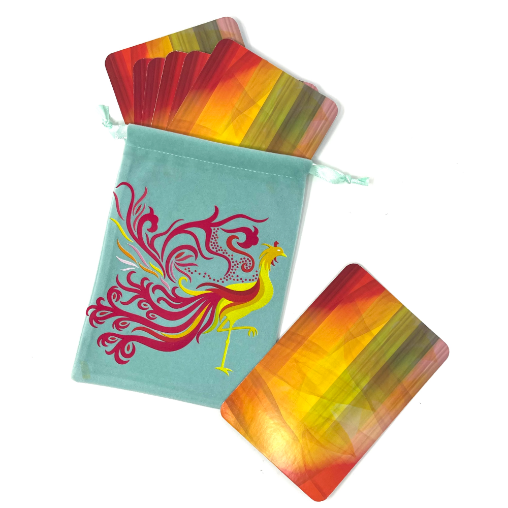 Phoenix bird pouch bag