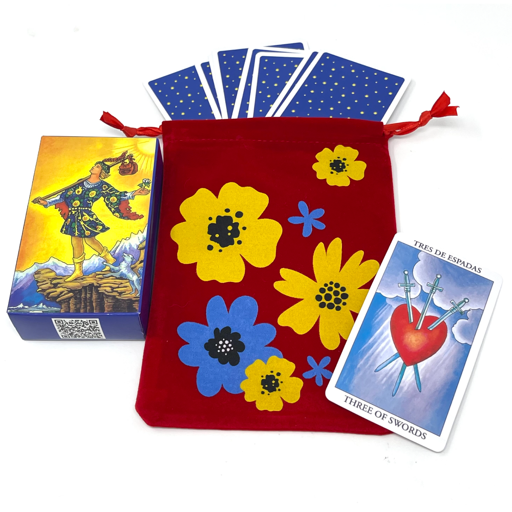 Flowers pouch bag