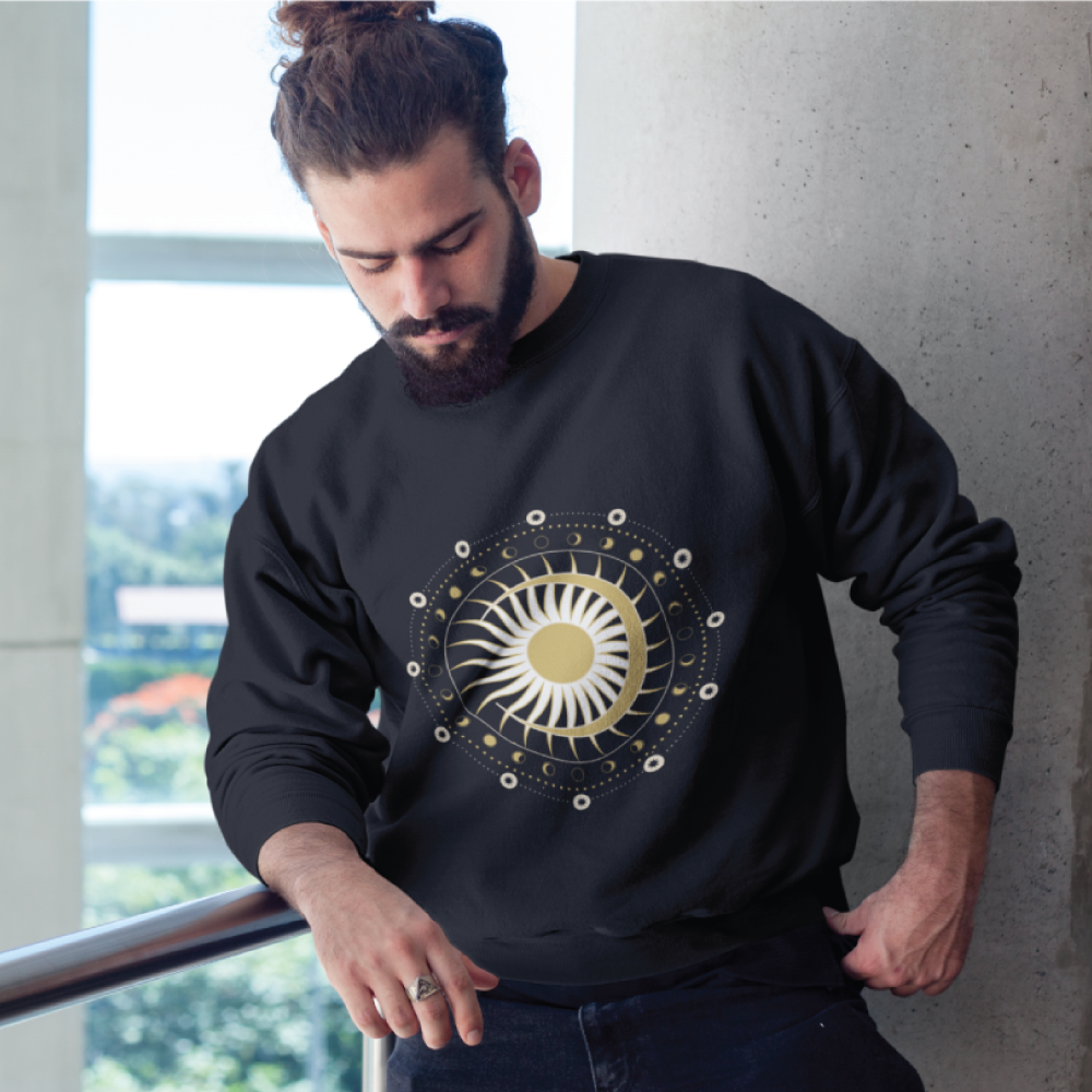 Sun and moon sweatshirt 2025