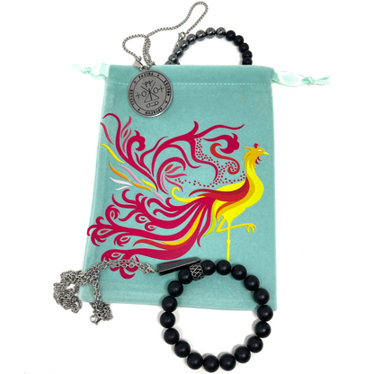 Phoenix bird pouch bag