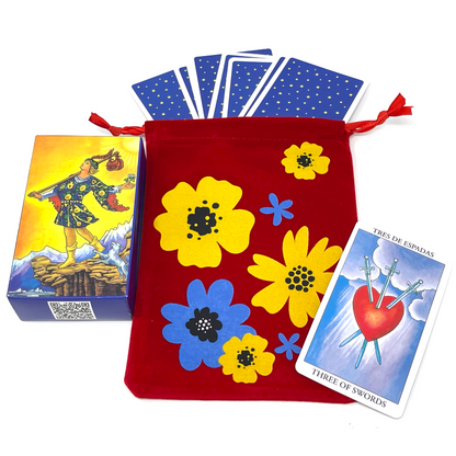 Flowers pouch bag